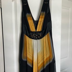 BCBGMAXAZRIA
Yellow/Black Goldenrod Gown